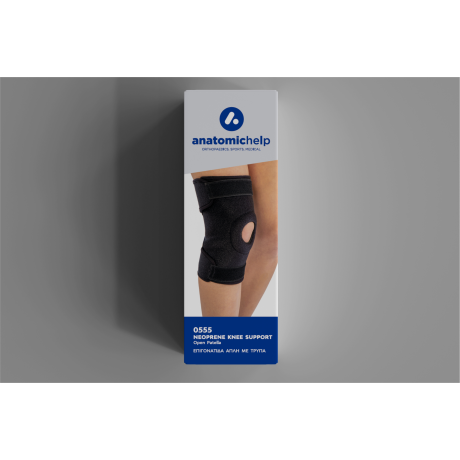 Suport pentru genunchi cu orificiu, cod 555, Anatomic Help