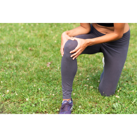 Suport pentru genunchi cu orificiu, cod 555, Anatomic Help