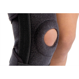 Suport pentru genunchi cu orificiu și plăci spiralate, cod 556, Anatomic Help Suport pentru genunchi cu orificiu și plăci spiralate, cod 556, Anatomic Help