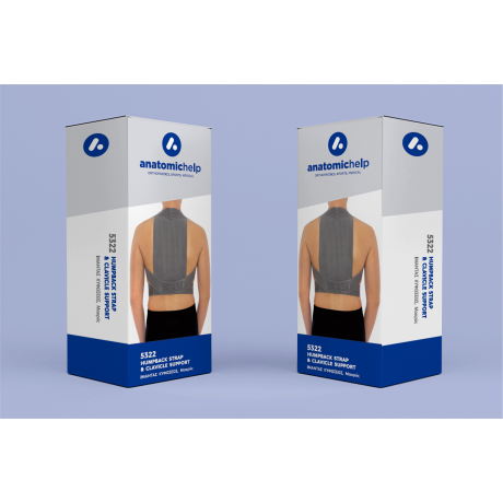 Curea pentru Cifoza si Suport Clavicula Scurt, 5322, Anatomic Help