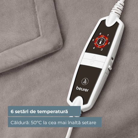 Beurer HD 150 XXL Patura electrica Taupe