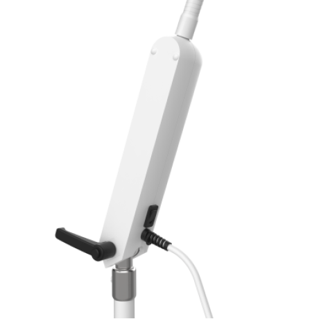 Lampă de examinare cu cadru mobil cu 5 roți și braț articulat, L111111A