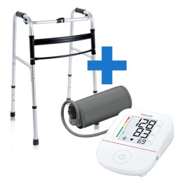 Pachet Cadru de mers pliabil RP730 M si Tensiometru de brat BM23  Pachet Cadru de mers pliabil RP730 M si Tensiometru de brat BM23