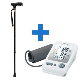 Pachet Baston reglabil din aluminiu 809246 si Tensiometru de brat BM26 